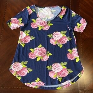 *LAST CHANCE* LuLaRoe Iris tunic short sleeve top Size M 10-12